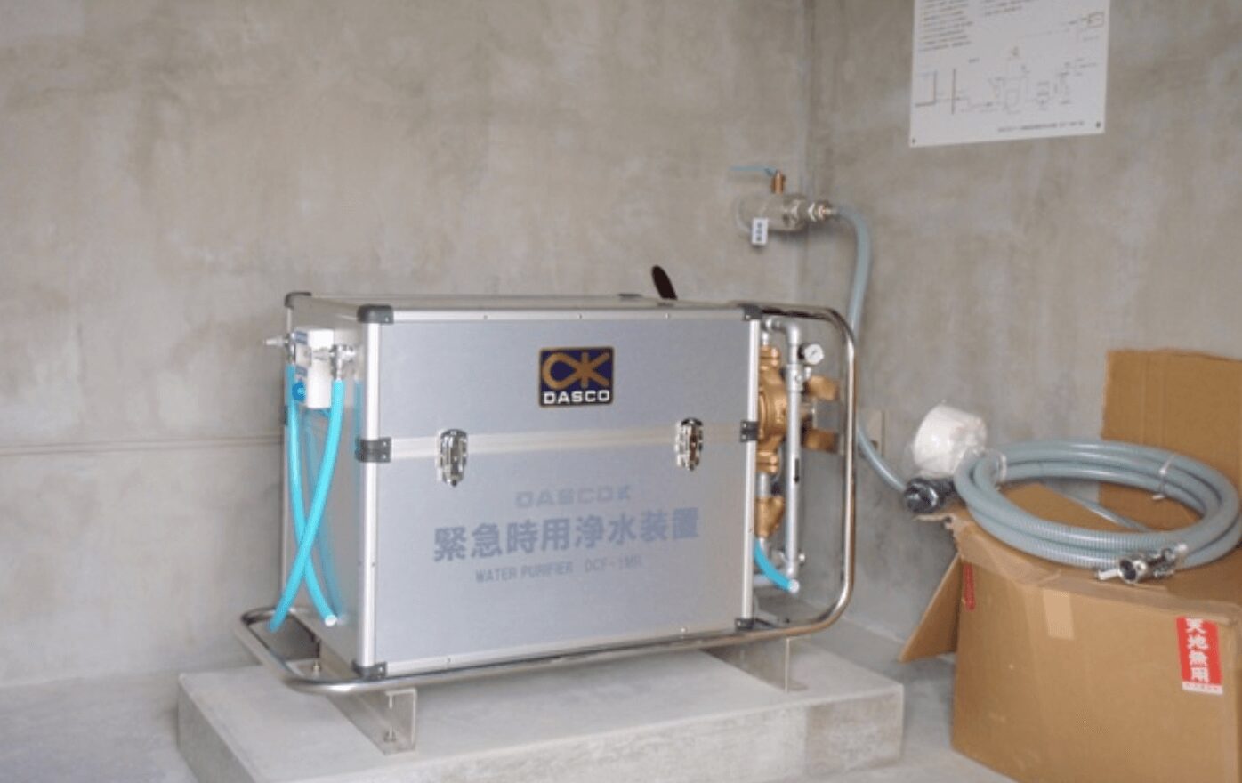 非常用浄水器/大学産業の画像